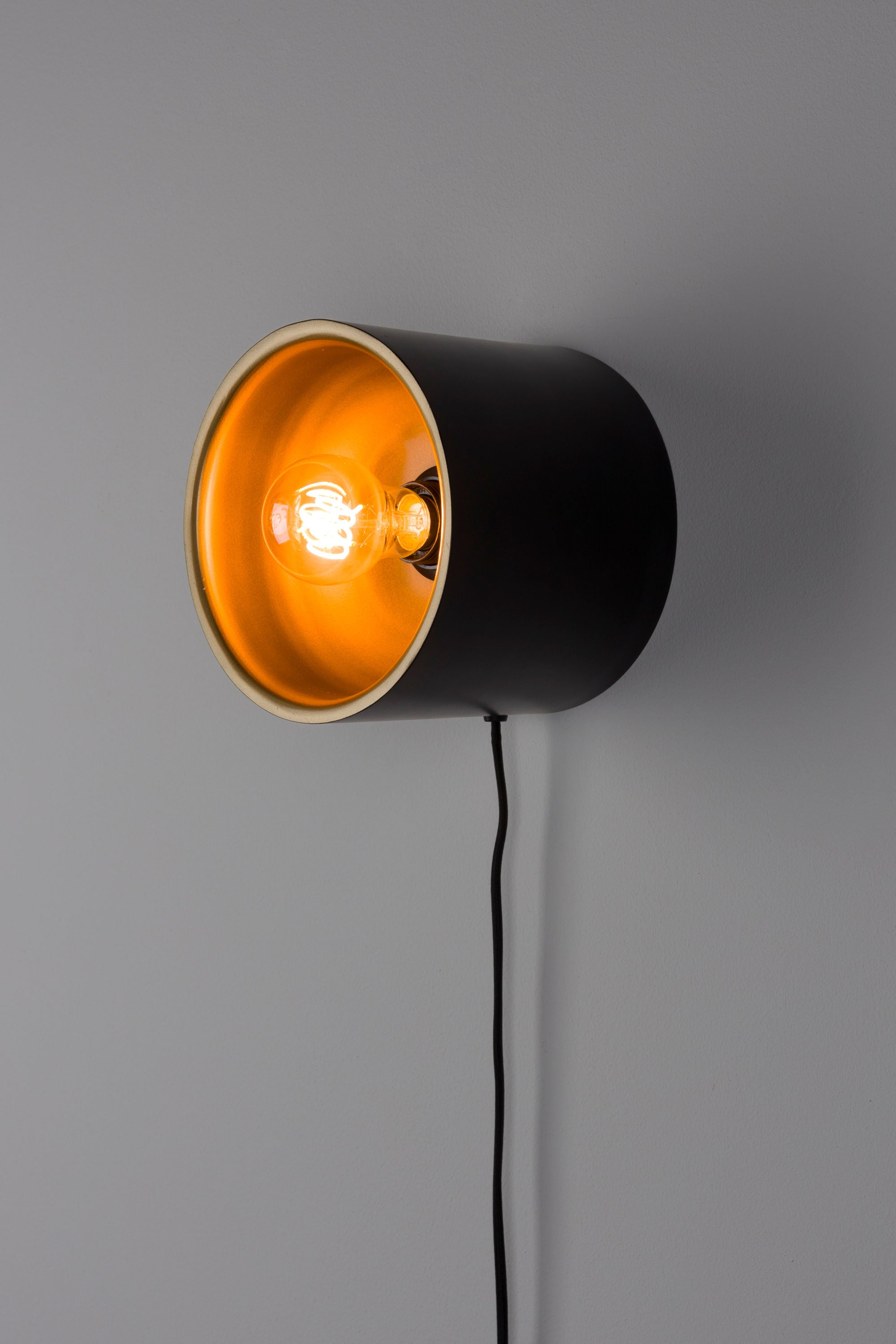 Sunny Gold Round Wall Light Small